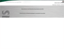 Tablet Screenshot of karriere.veltins.de